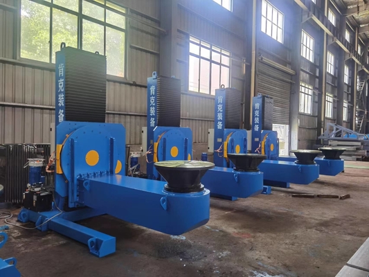 2 Ton L Tipi Kaynak Pozisyoner Makinesi 3 Eksen Devirme Kaynak Masası Hidrolik Kaldırma