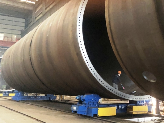 300t Hidrolik Tank Rotator Üreticileri Motorlu Tekerlek Monopil Üretimi