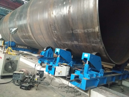 60 Ton Kaynak Döndürücüler Konumlandırıcılar Rüzgar Kulesi Takma Döndürücüler Hidrolik Silindir Kaldırma
