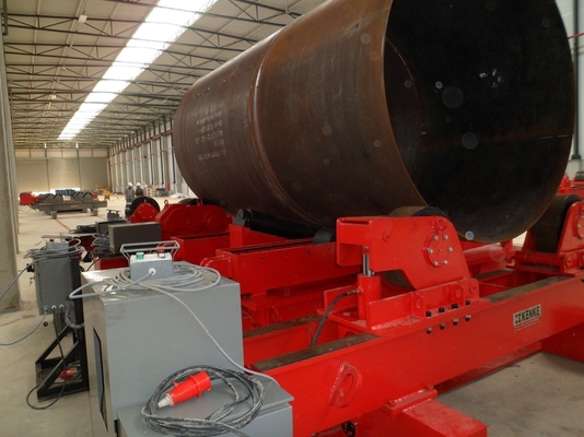 50000 Kg Büyük Döner Kaynak Pozisyoner Makinesi Rüzgar Kulesi Fit Up Kaynak Döndürücüleri