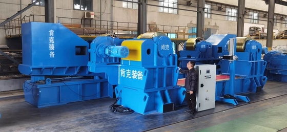1600 Ton Çelik Boru Kaynak Rotator Makinesi Anti Sürüklenen Tank Torna Makaralı Cıvata Sabit Tip