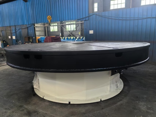 50T Pipe Roller Tankı Üretimi İçin Kaydırma Pozisyoner Dönüştürücü
