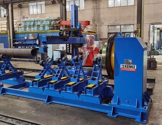 VFD TWB40 3 Çene Çekici ve Çift Destek Roleri ile Boru Kaynak Yerleştiricisi