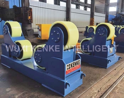 Dairesel Silindir için 10 Ton Konvansiyonel Kaynak Rotator Rulo PU Kendinden Hizalamalı Tip