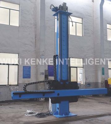 Boru Bomu Kolon Kaynak Manipülatör Makinesi Otomatik Dikiş Kaynakçı 150kg Yük